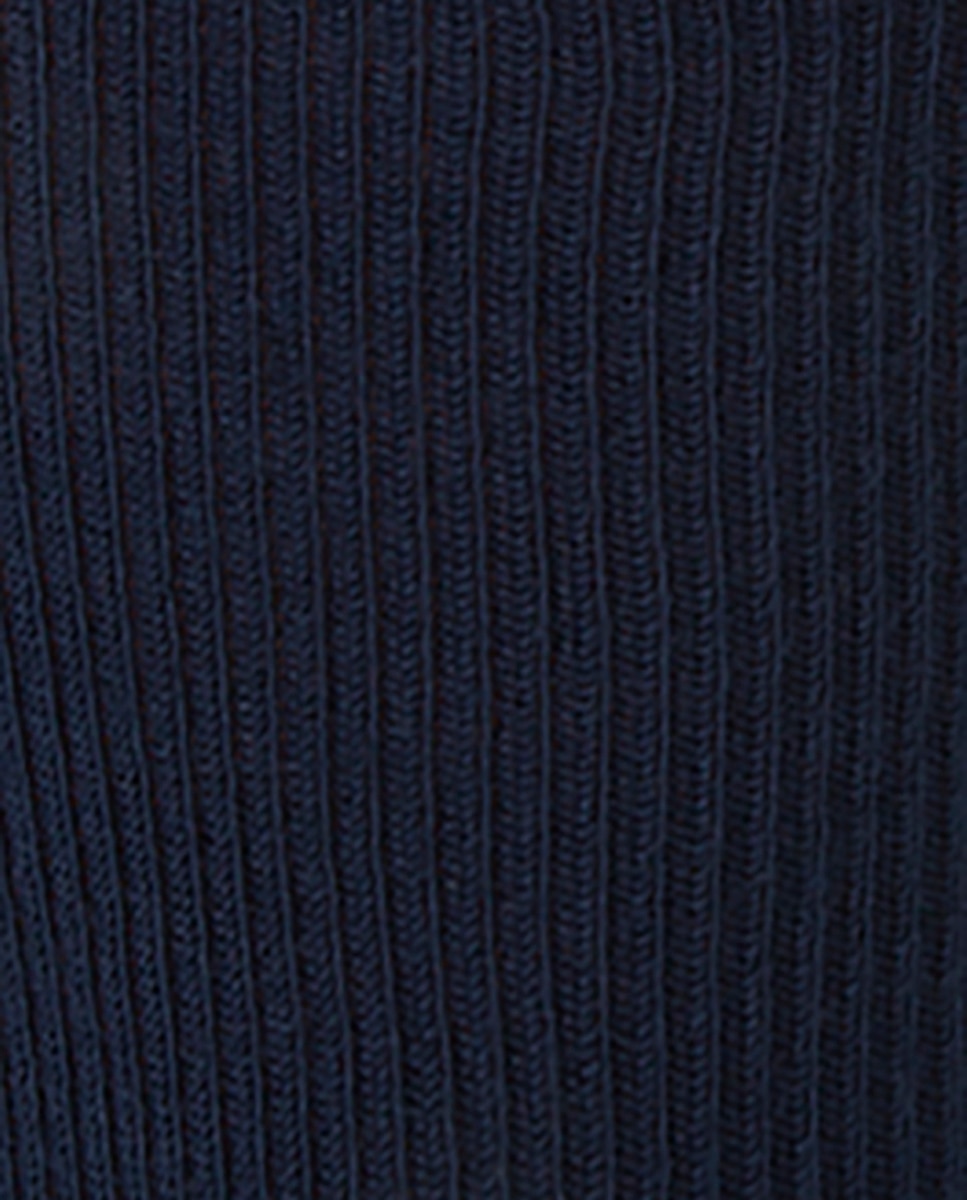 Meias Deodorant de Fibra Sintética em Azul-marinho Azul-marinho-2