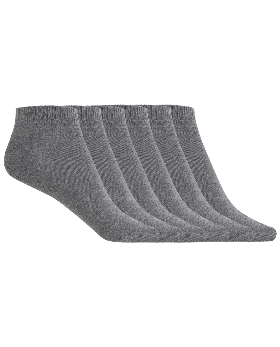 Imagem 0 de Pack de 6 Pares de Meias Lisas de Algodão