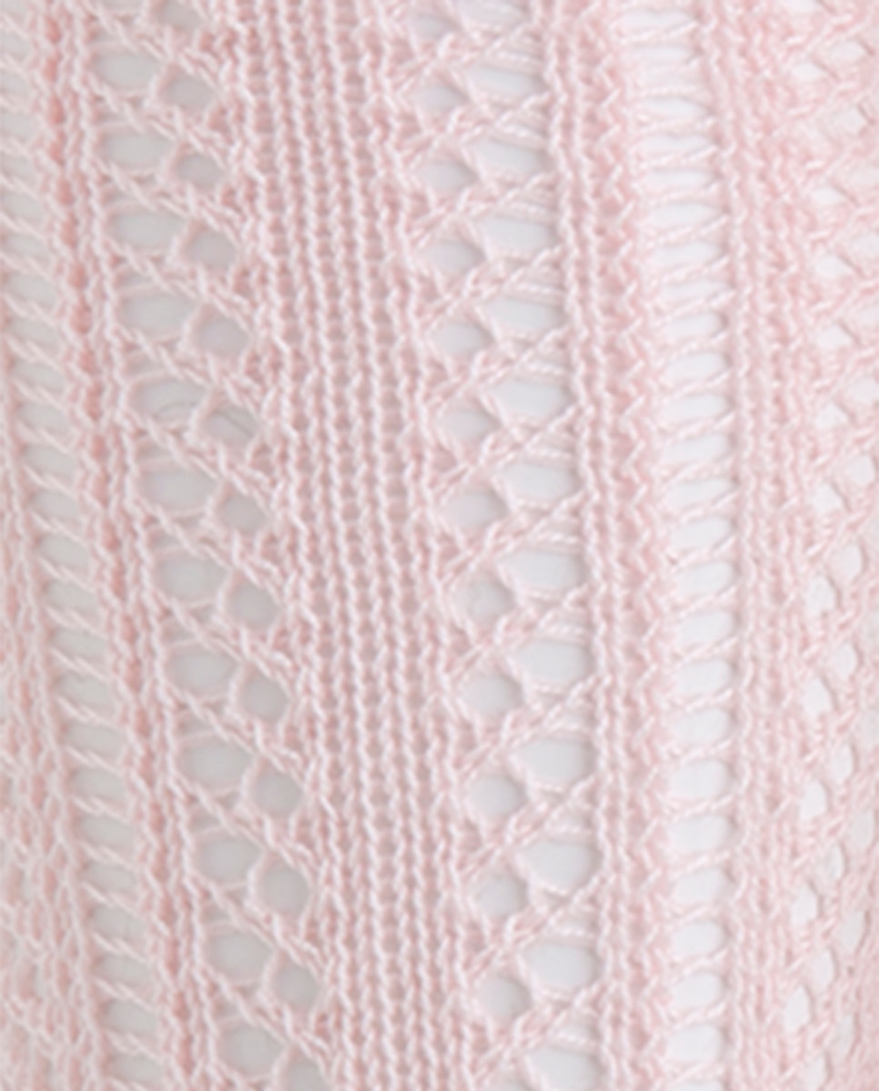 Pack de 2 Collants de Algodão Para Bebé com Bordados Punto Blanco Rosa-2