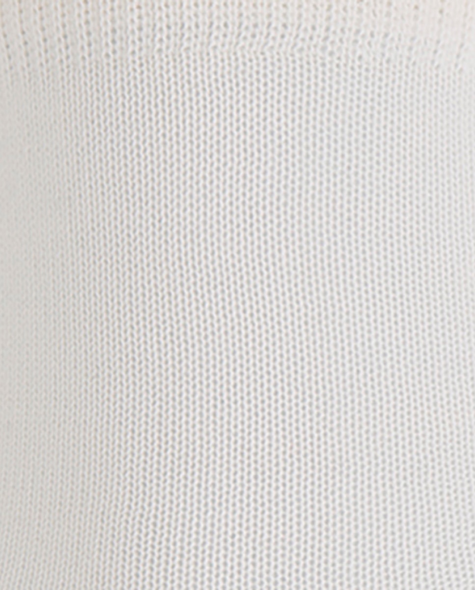 Pack de 3 Pares de Meias Lisas Para Bebé em 100% Algodão Mercerizado Punto Blanco Cru-2