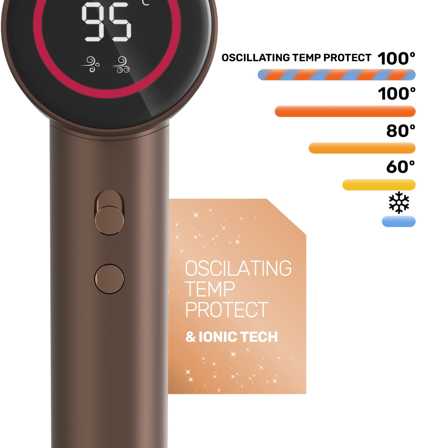 Secador de Cabelo Taurus Digital Force Protect Plus Castanho-4