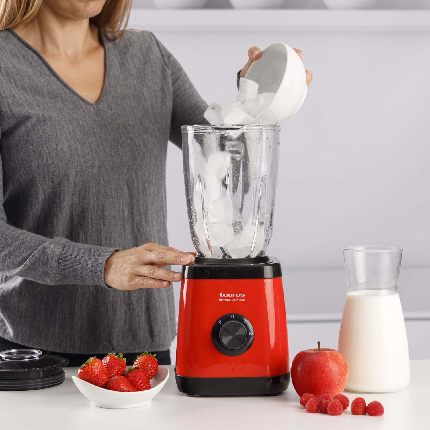 Liquidificadora Taurus Optima Easy 1500 Vermelho Vermelho-3