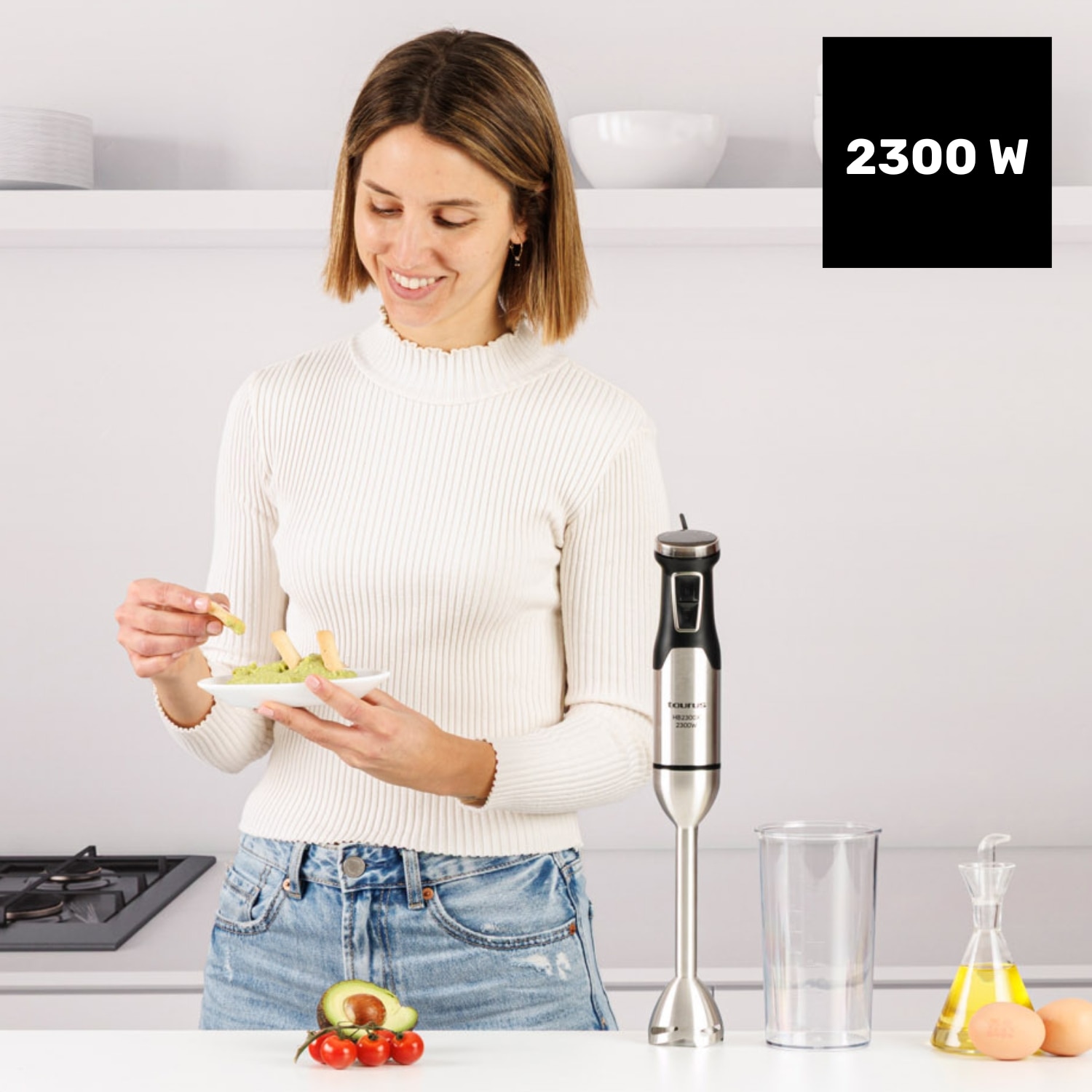 Varinha Mágica Taurus HB2300X turbo 2300W copo 1L Preto-2