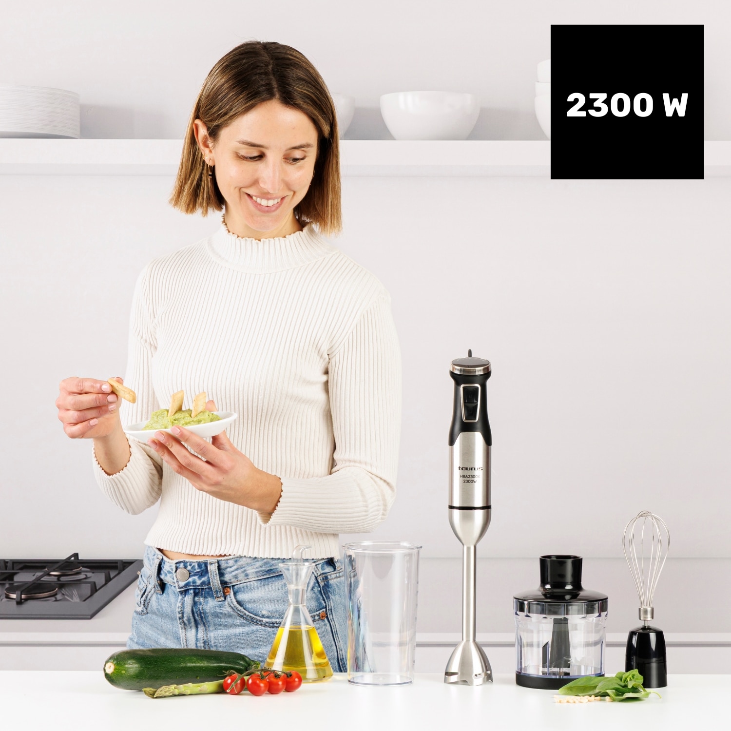 Varinha Mágica Taurus HBA2300X COM picador 2300W Preto-2