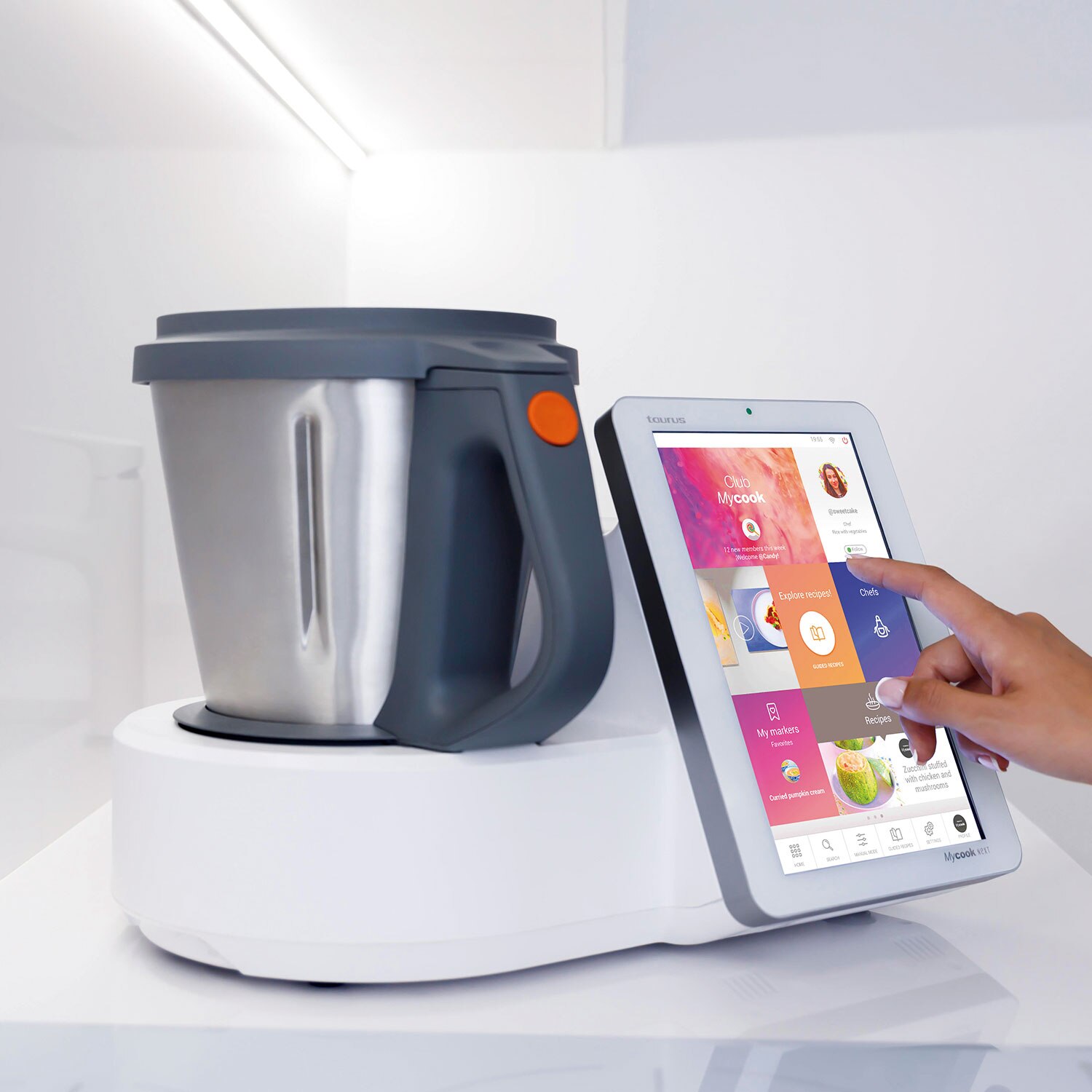 Robot de Cozinha Taurus Mycook Next Branco-5