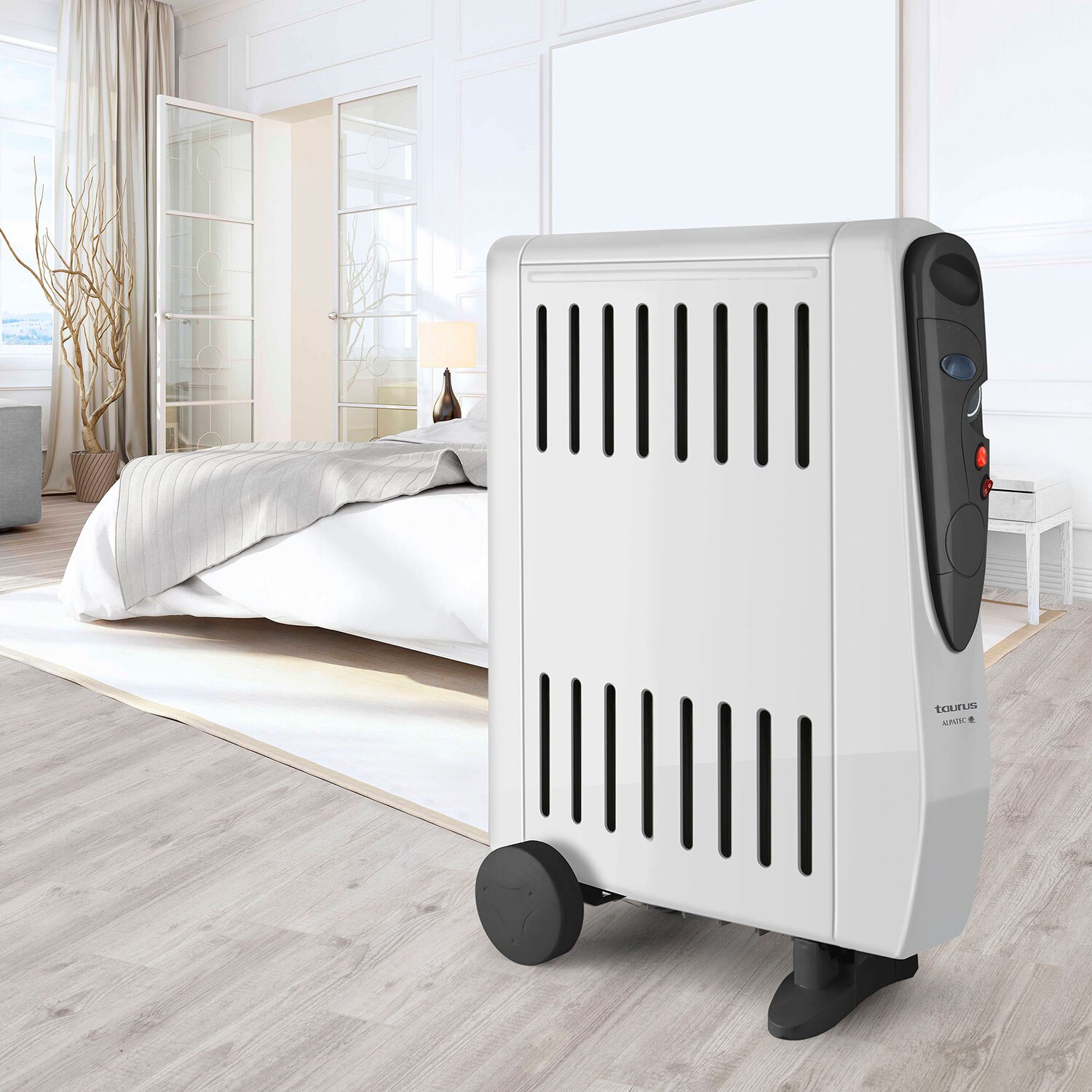 Radiador a Óleo Taurus Tuareg 2000 3 Níveis de Potência com Humidificador Integrado 3