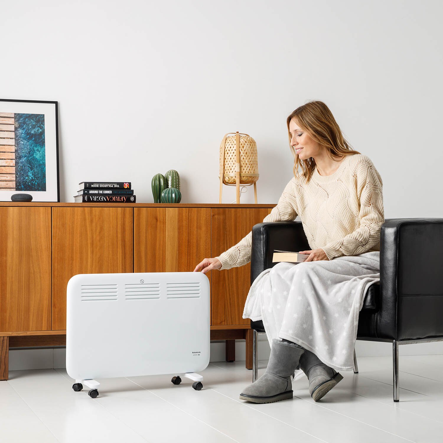 Convector elétrico Taurus Alpatec CHTA 1500 Radiador Aquecedor Branco-4