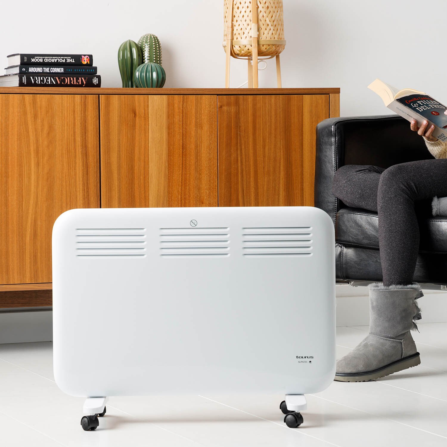 Convector elétrico Taurus Alpatec CHTA 1500 Radiador Aquecedor Branco-6