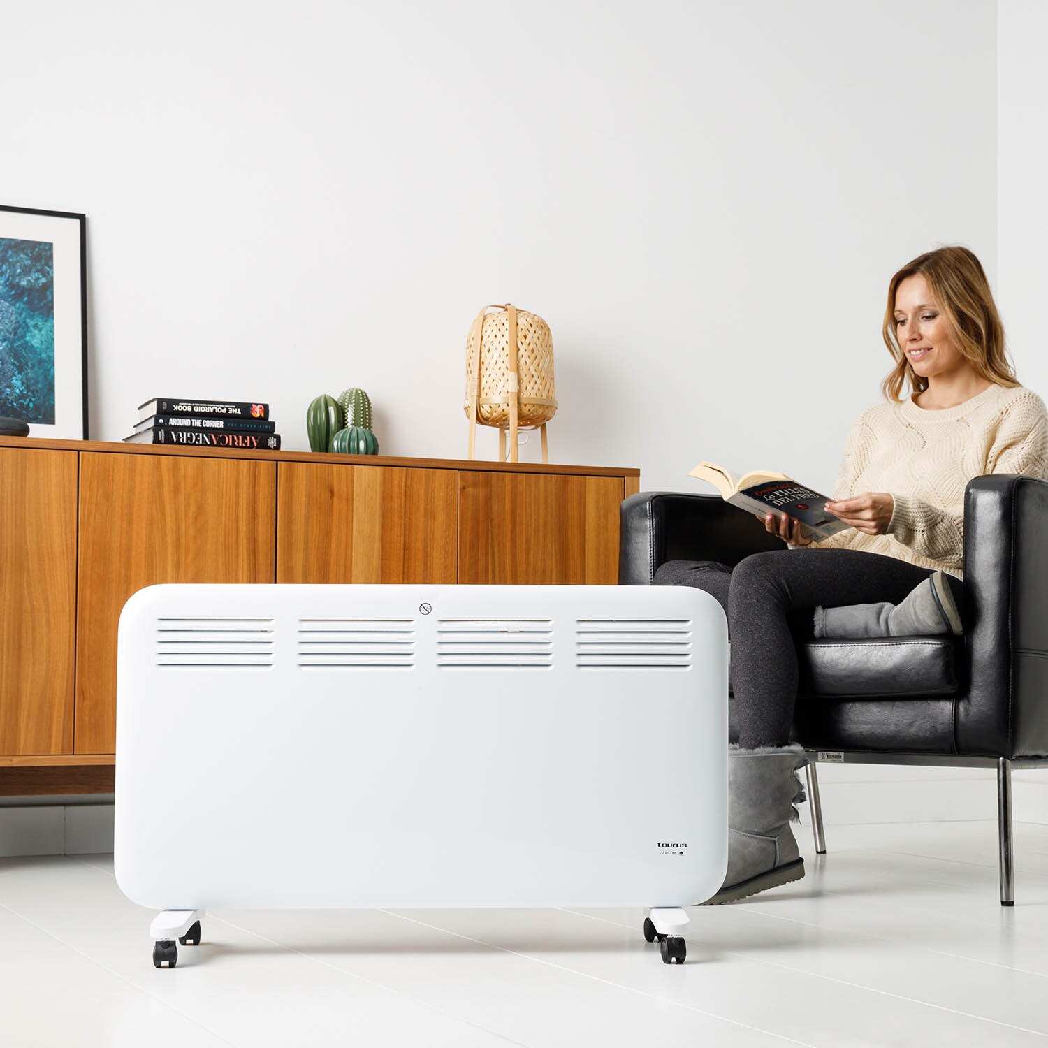 Convector elétrico Taurus Alpatec CHTA 2000 Radiador Aquecedor Branco-3
