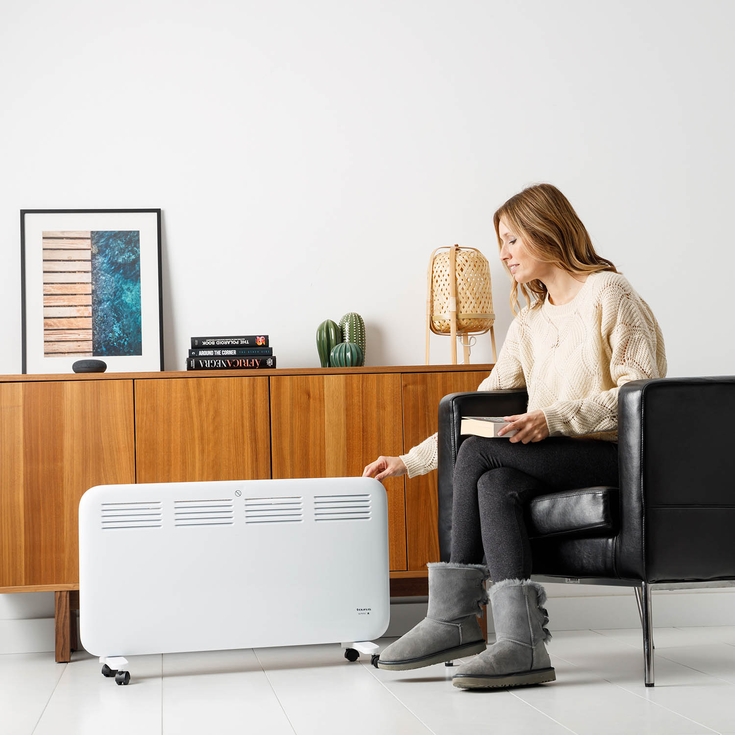 Convector elétrico Taurus Alpatec CHTA 2000 Radiador Aquecedor Branco-5