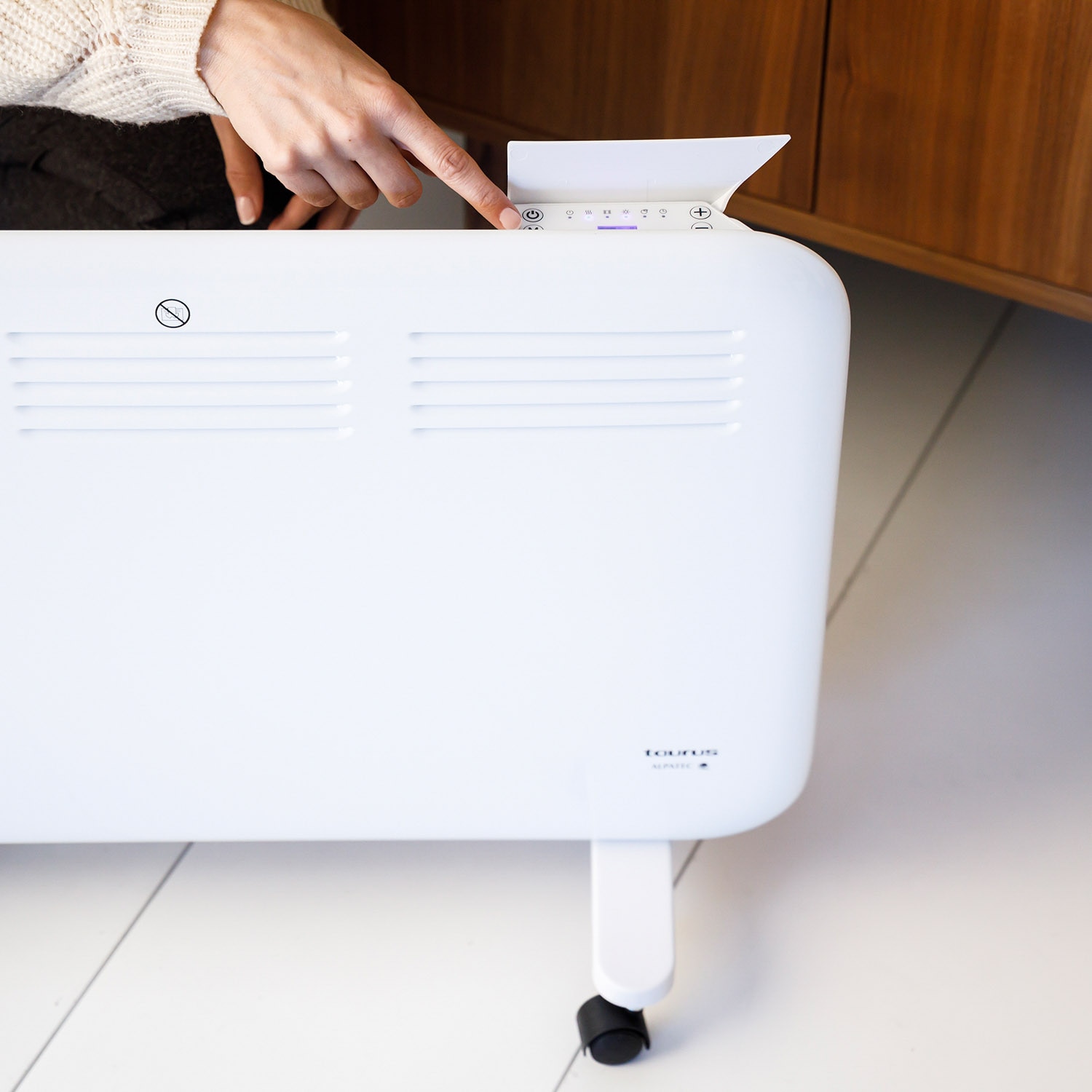 Convector elétrico Taurus Alpatec CHTA 2000 Radiador Aquecedor Branco-6