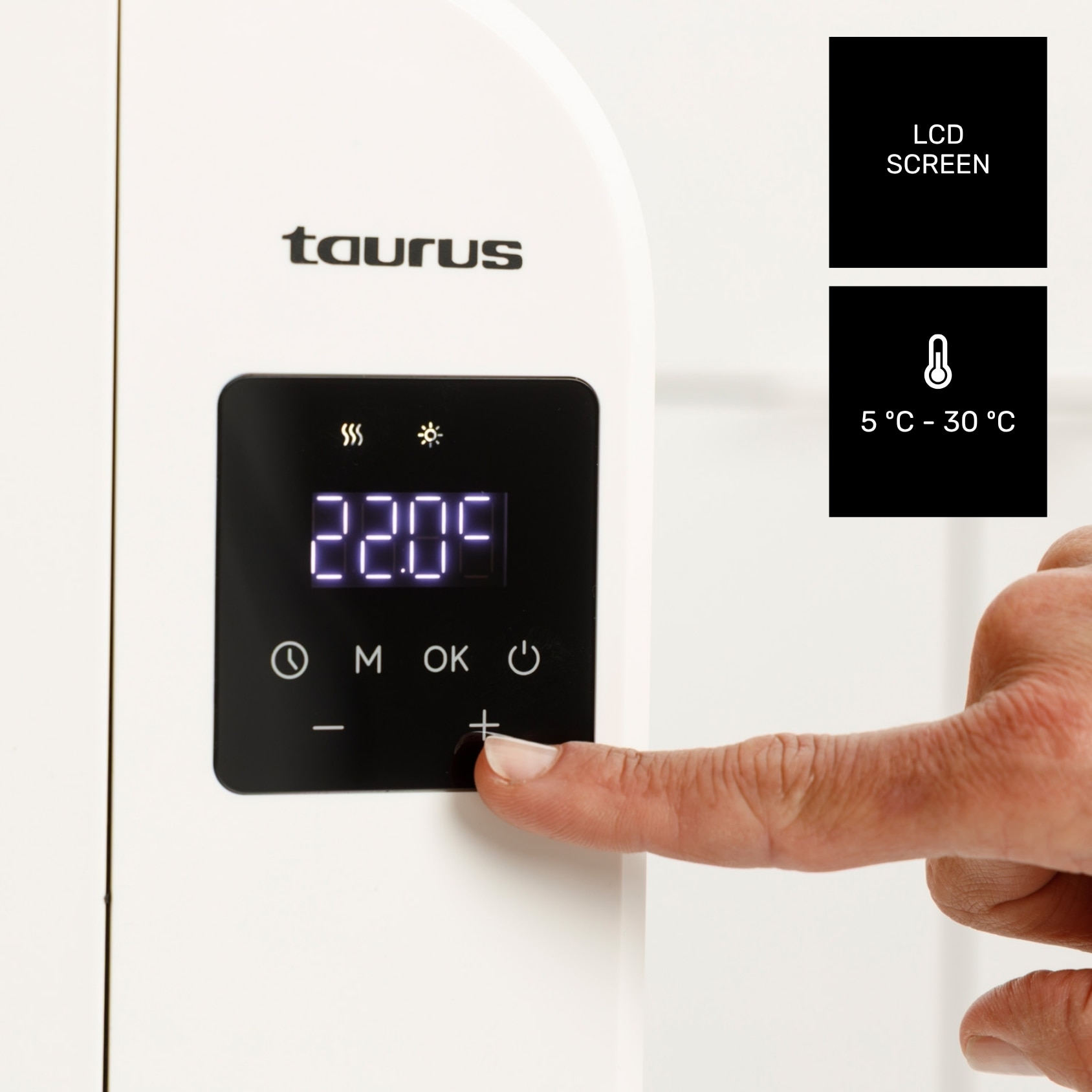 Emissor Térmico Taurus Nepal  1500 Branco-3