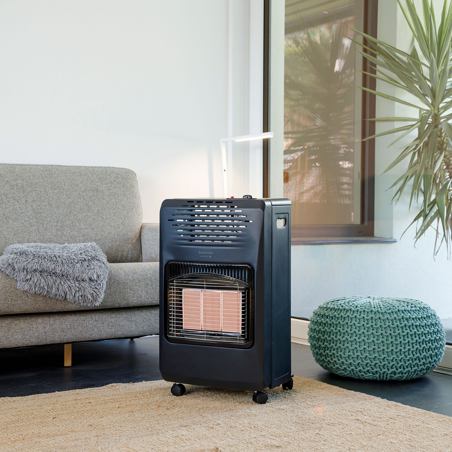 Estufa a Gás Taurus Tropicano Gas Compact Preto-2