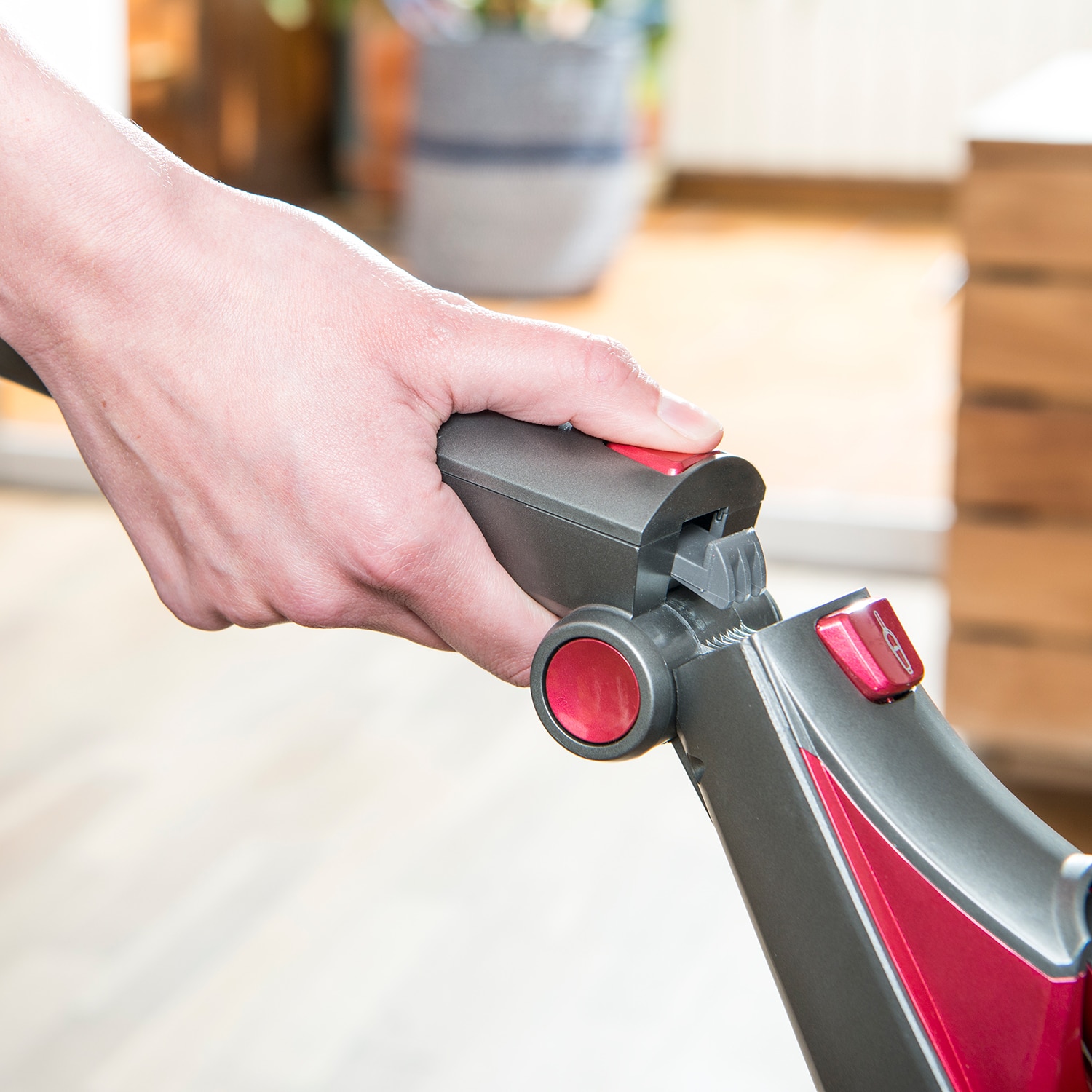 Aspirador vertical Taurus Unlimited 29.0 Lithium Vermelho-4