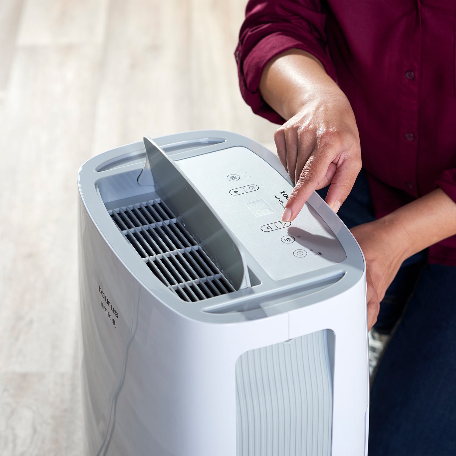 Desumidificador Taurus Pleasant Unique 22L/24H com Detector Automático de Nível Branco-4