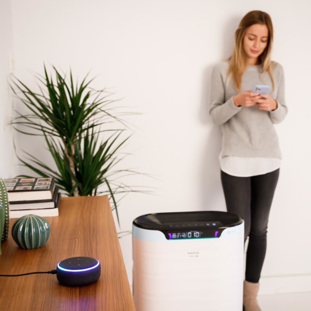 Purificador de Ar Taurus High Ultrassilencioso Landscapes Connect Pro com Wi-Fi Branco-5