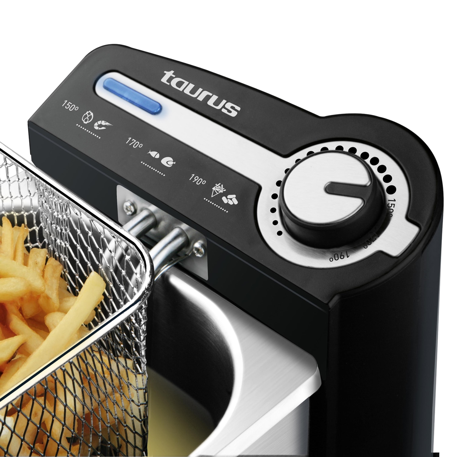 Fritadeira Taurus Profissional 2 Plus de 2L com Sistema de Filtragem Cinzento-3