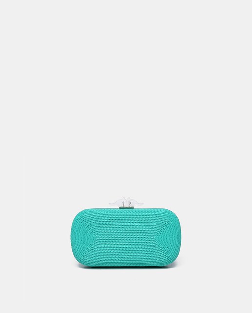 Imagem 0 de Mala de Festa Estilo Clutch Summer Song Turquesa
