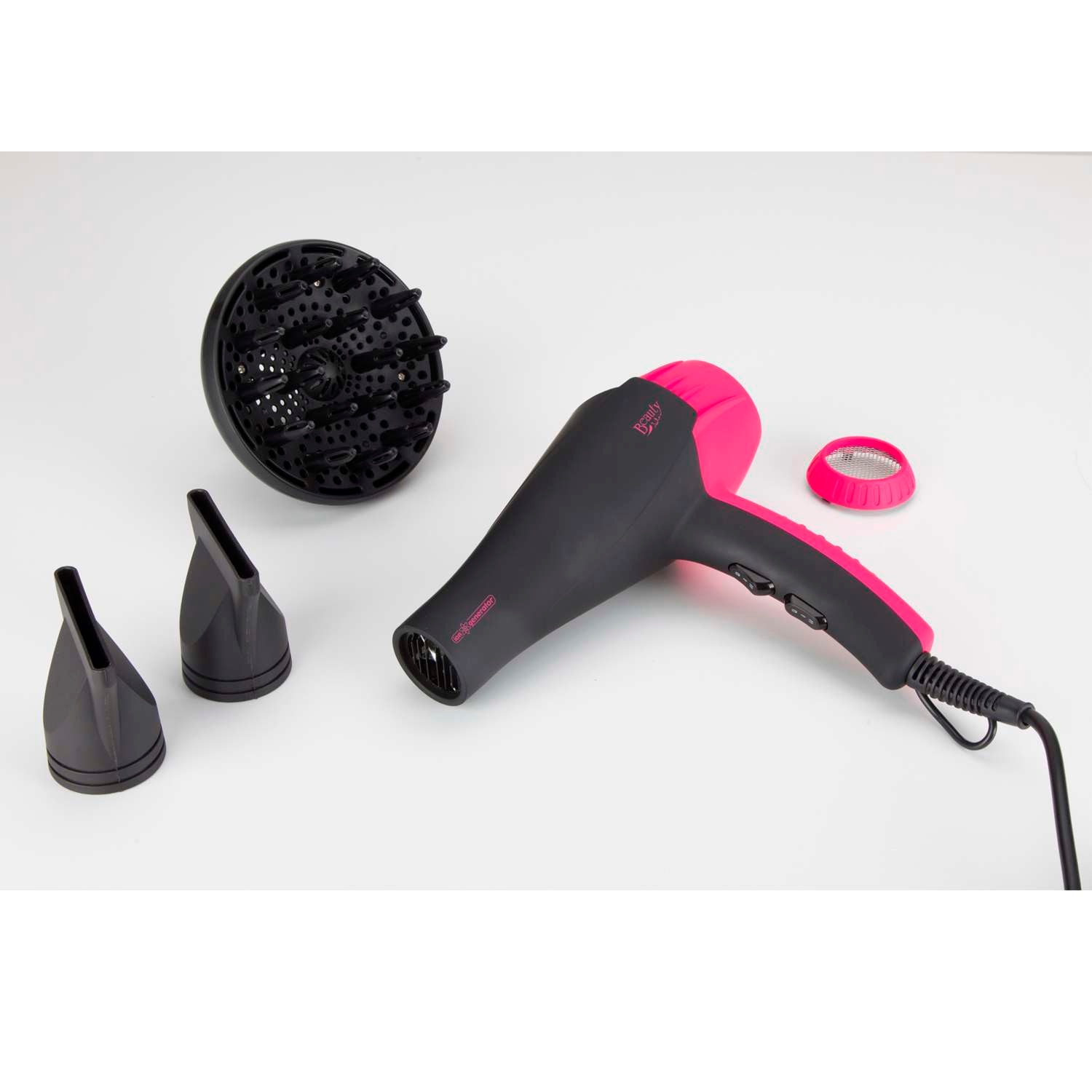 Secador de Cabelo Iónico Jata SC1040 Preto-2