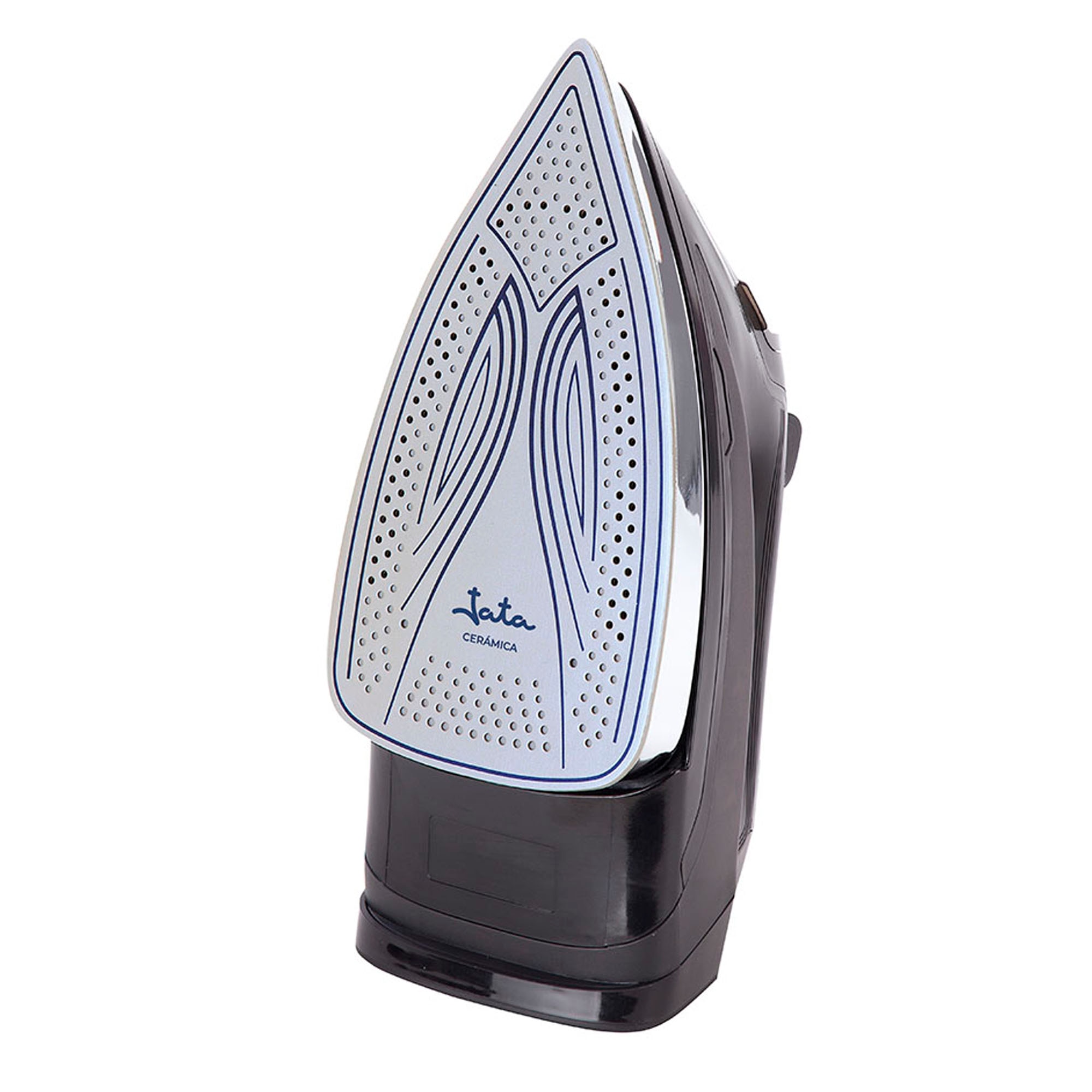 Plancha a vapor Jata com sola cerâmica PL622C com sistema anticalcário permanente Preto-2