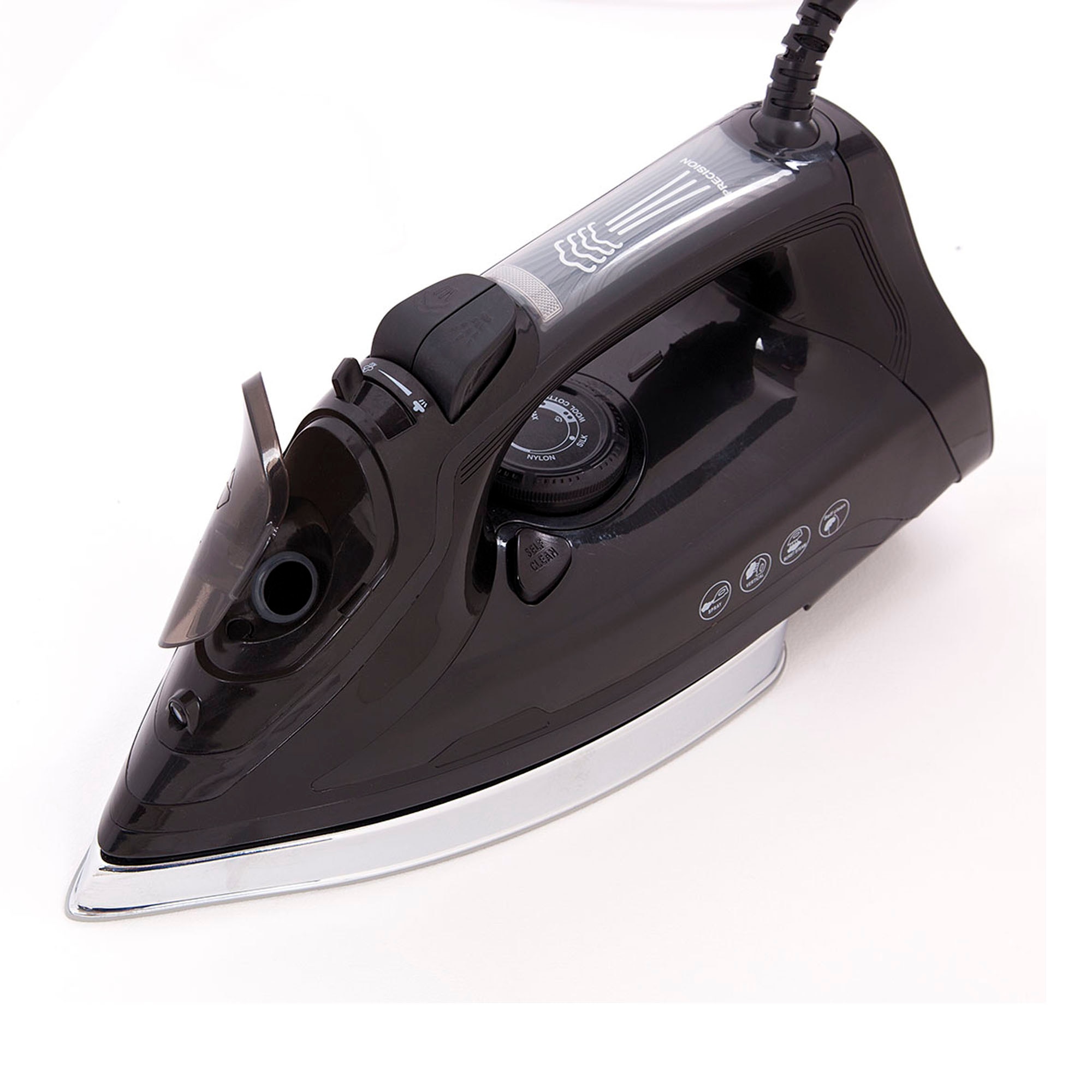 Plancha a vapor Jata com sola cerâmica PL622C com sistema anticalcário permanente Preto-3