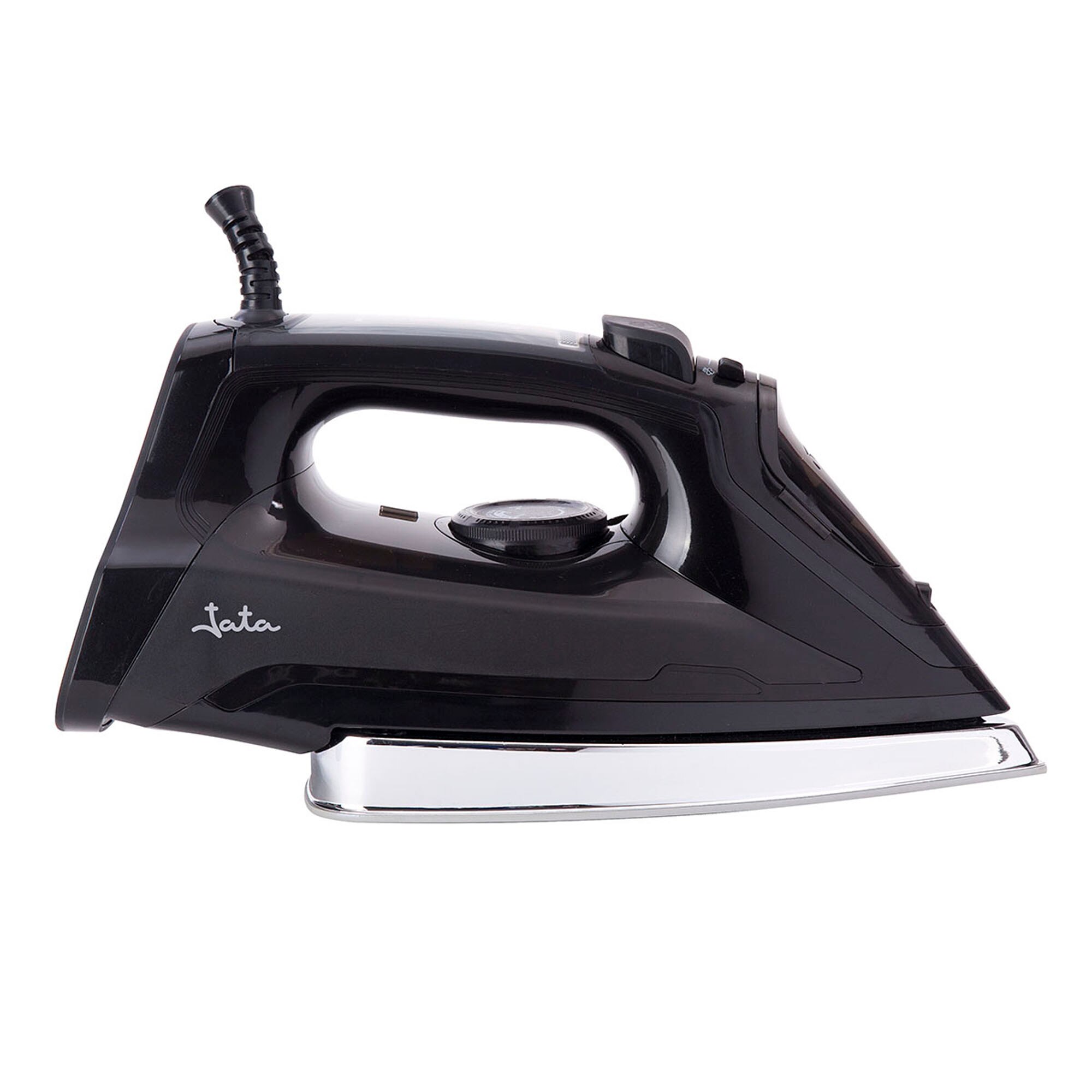 Plancha a vapor Jata com sola cerâmica PL622C com sistema anticalcário permanente Preto-5