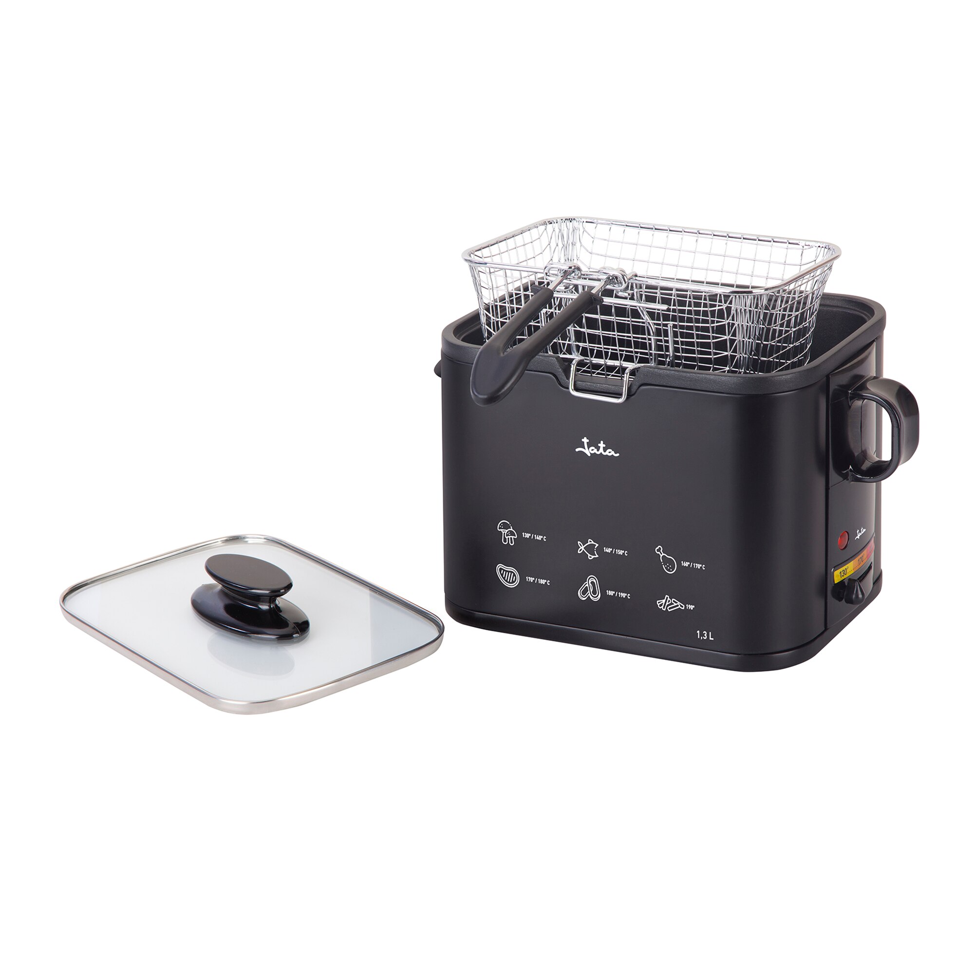 Fritadeira Jata FR5600 de 13 L 1000 W Fácil Limpeza Preto-2