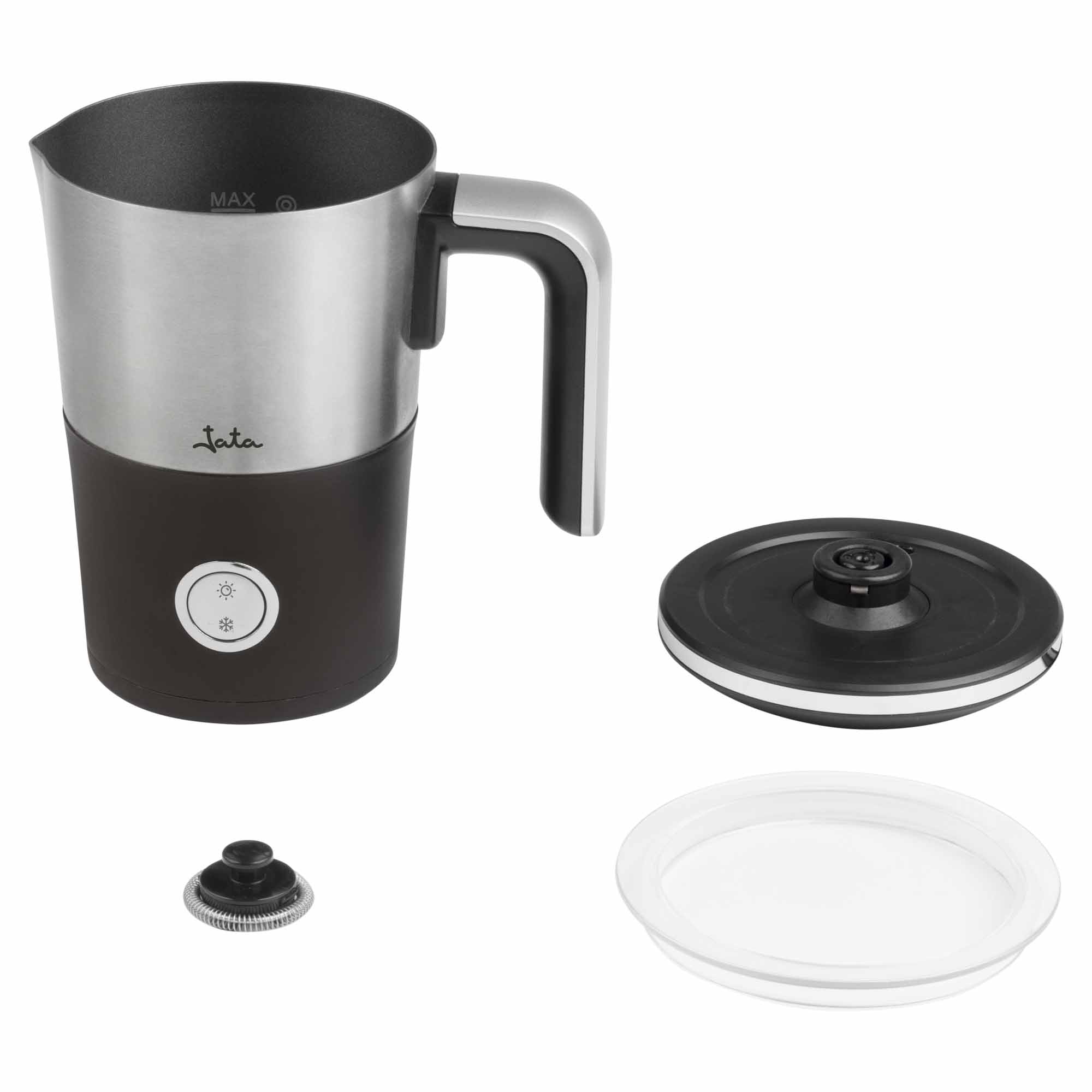 Aquecedor e espumador de leite Jata JECL1900 de 550 W Preto-6