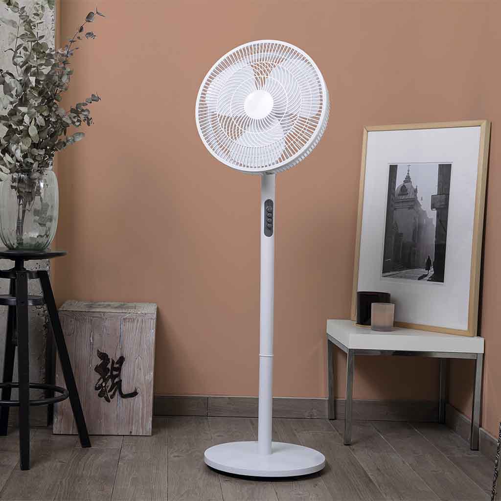 Ventoinha de pé Jata JVVP3061 com 3 velocidades e 3 pás Branco-2