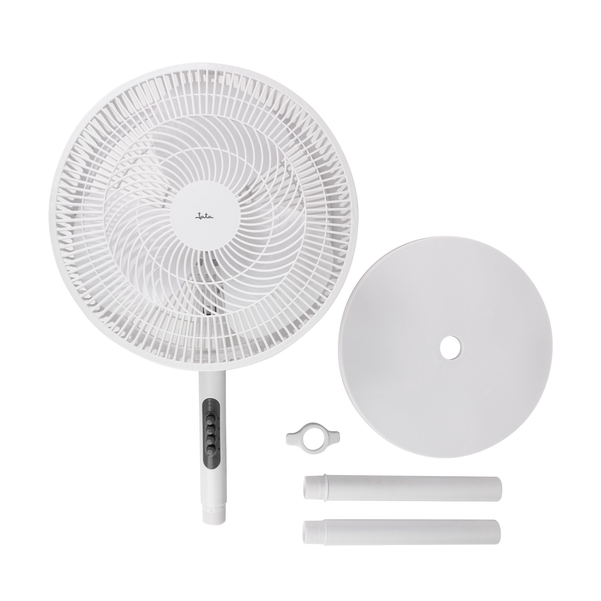 Ventoinha de pé Jata JVVP3061 com 3 velocidades e 3 pás Branco-4