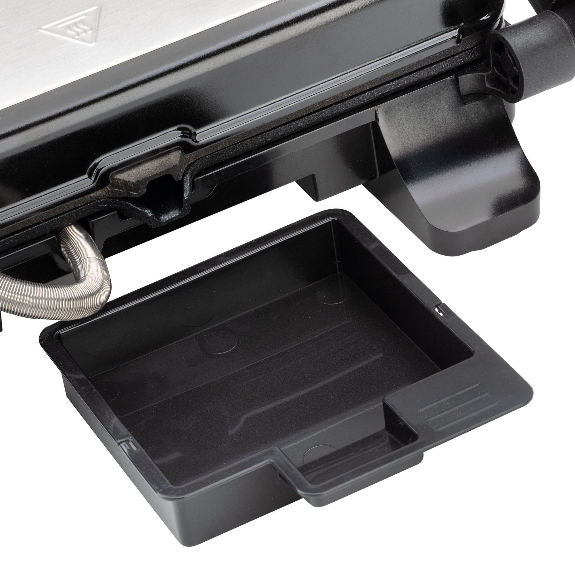 Grelhador Jata JEGR1529 com placas mistas e abertura a 180º, 2000 W Cinzento-6