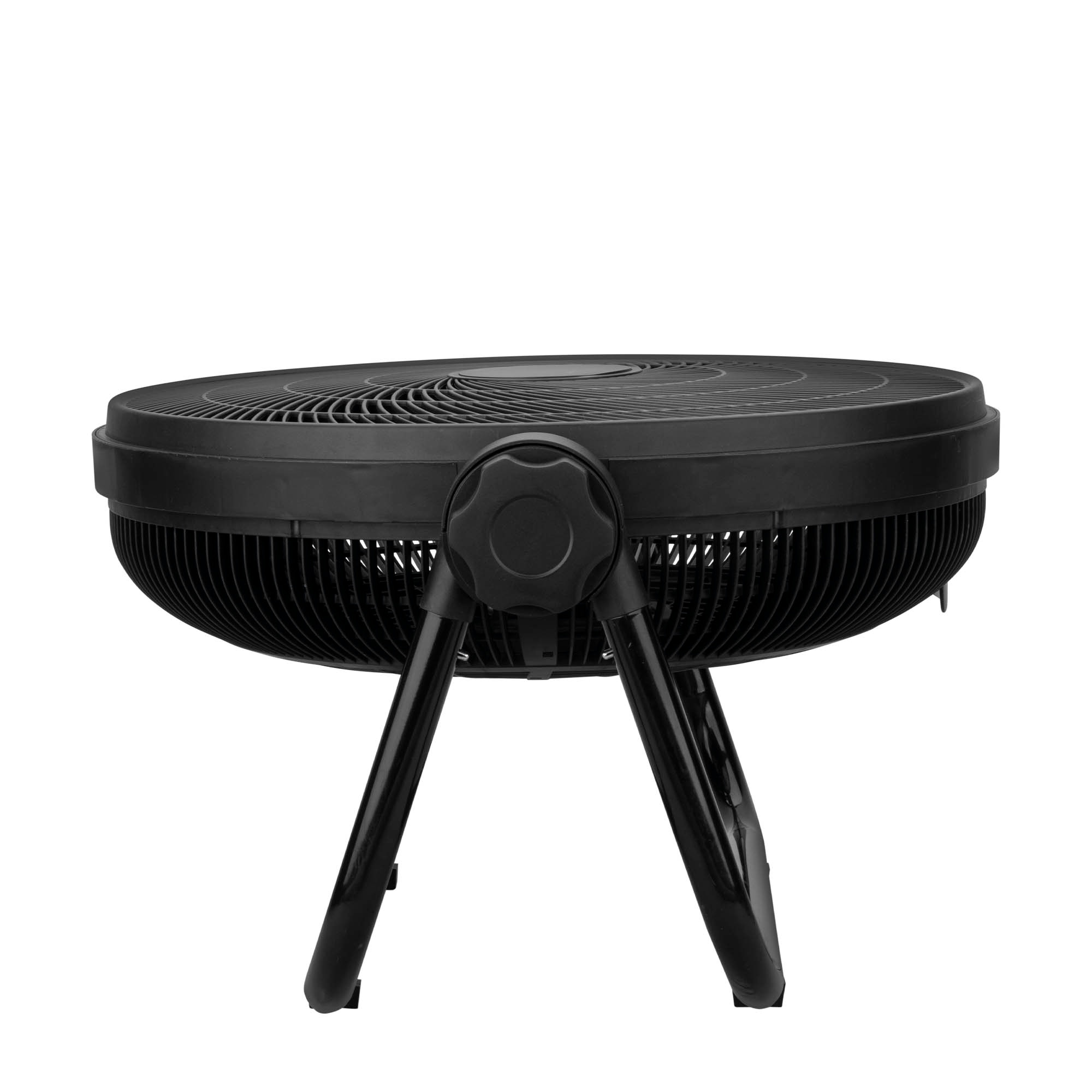 Circulador de ar Jata JVCA3225 com 3 velocidades e 5 pás Preto-4