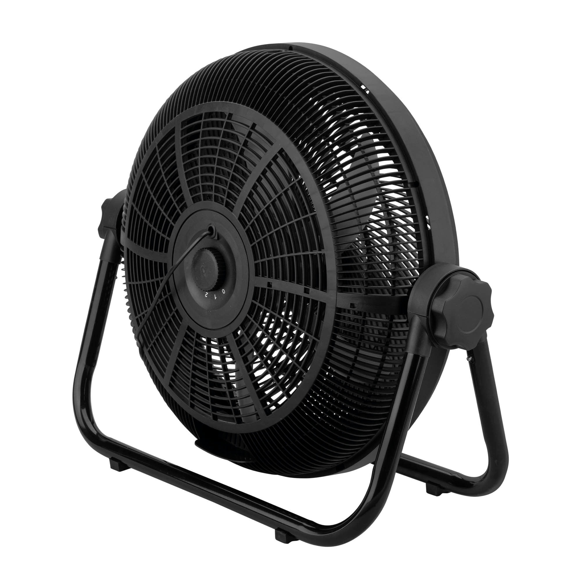 Circulador de ar Jata JVCA3225 com 3 velocidades e 5 pás Preto-6