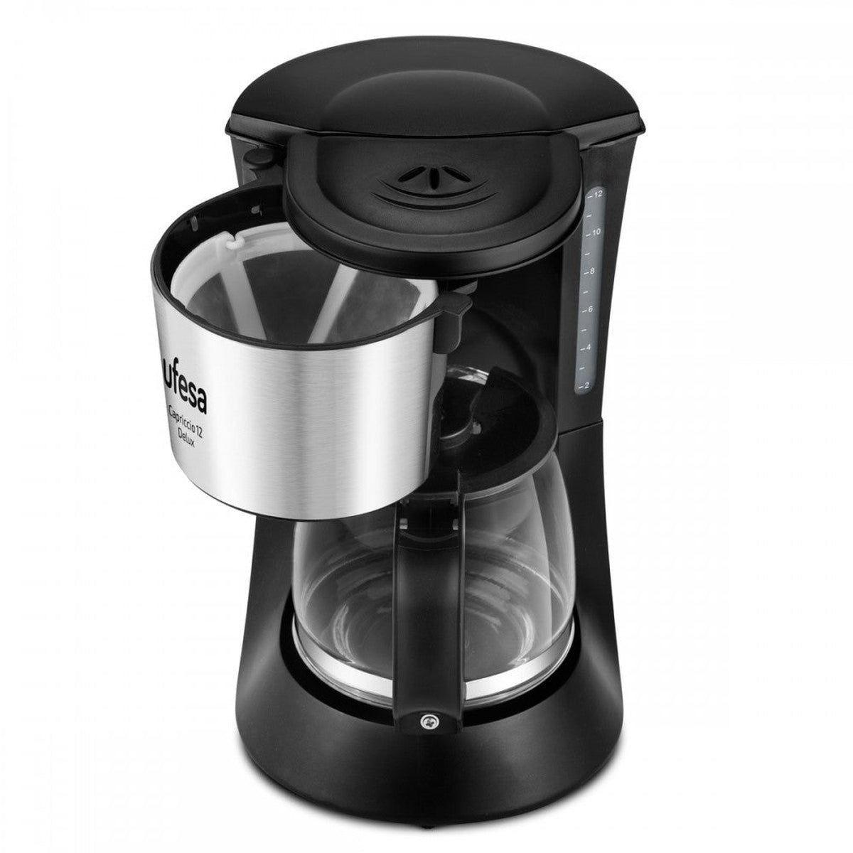 Máquina de Café de Filtro Ufesa Capriccio 12 Delux Preto-4