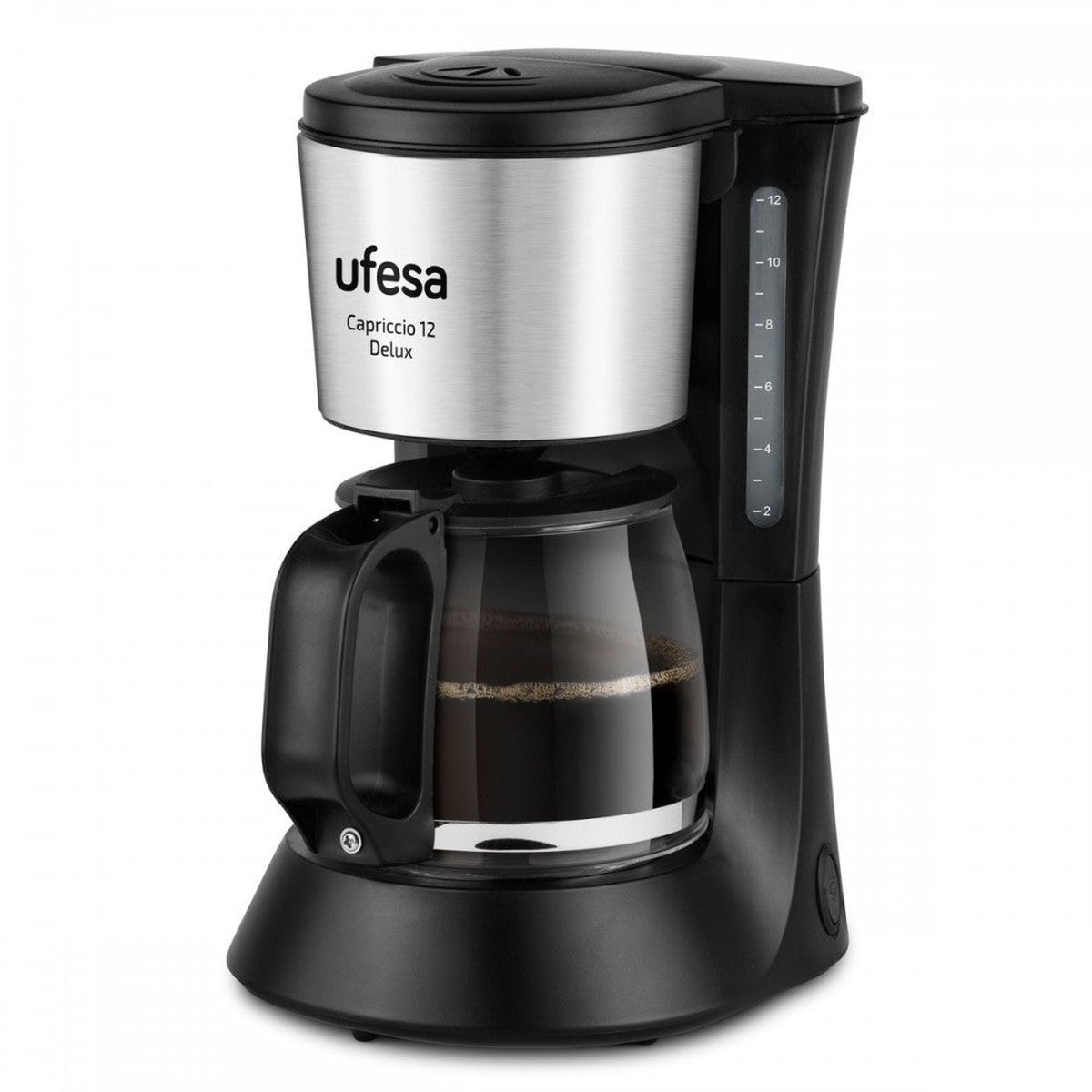 Máquina de Café de Filtro Ufesa Capriccio 12 Delux Preto-5