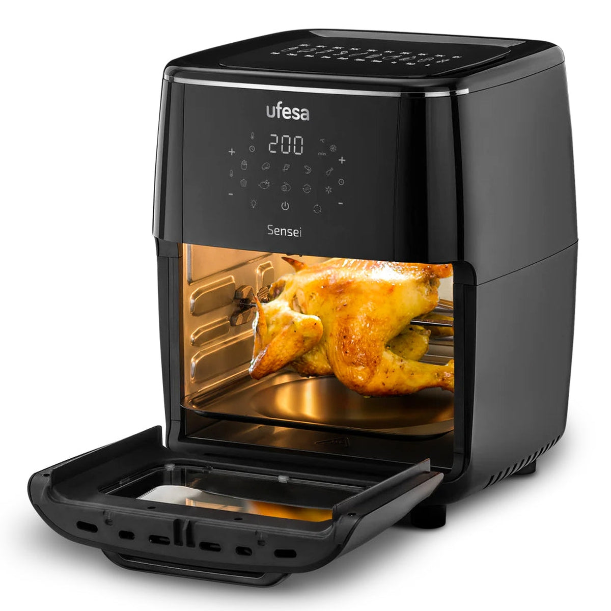 Imagem 0 de Fritadeira de Ar Quente Ufesa Sensei com capacidade para 12 litros e digital