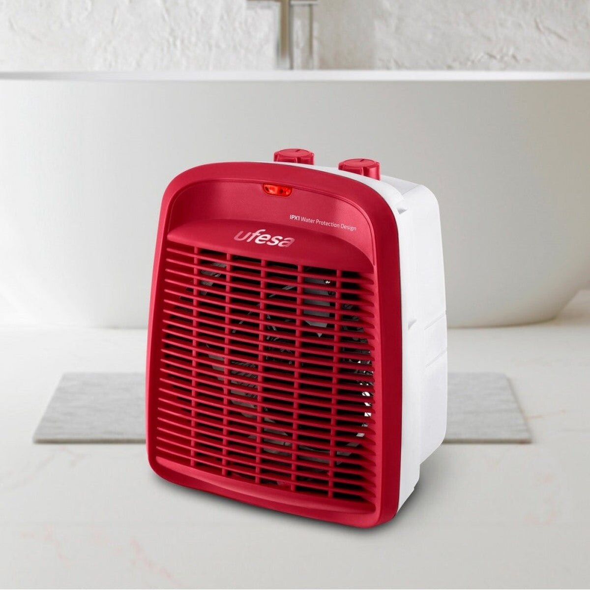 Aquecedor Ufesa Persei 2000W Vermelho-2