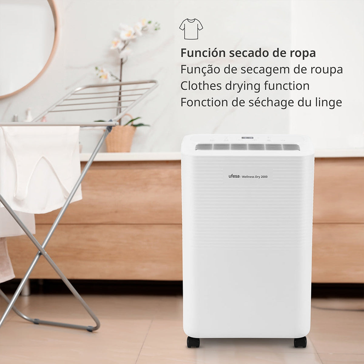 Desumidificador Ufesa Wellness Dry 2000 Branco-4