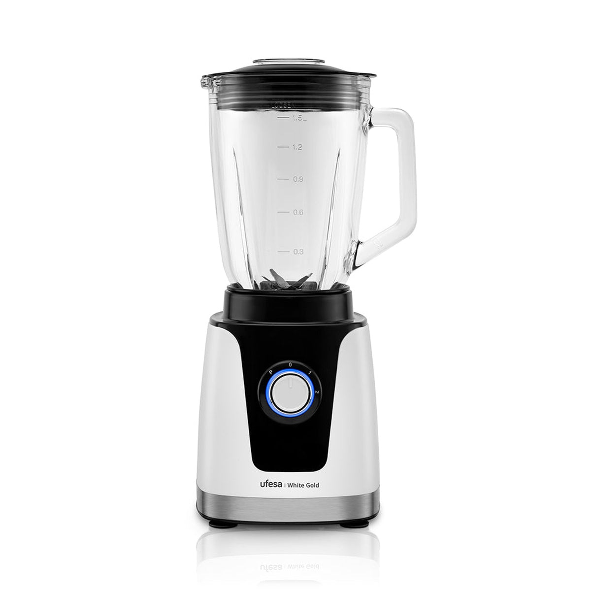 Liquidificador de Copo Ufesa White Gold 1.5L 1500W Branco-1