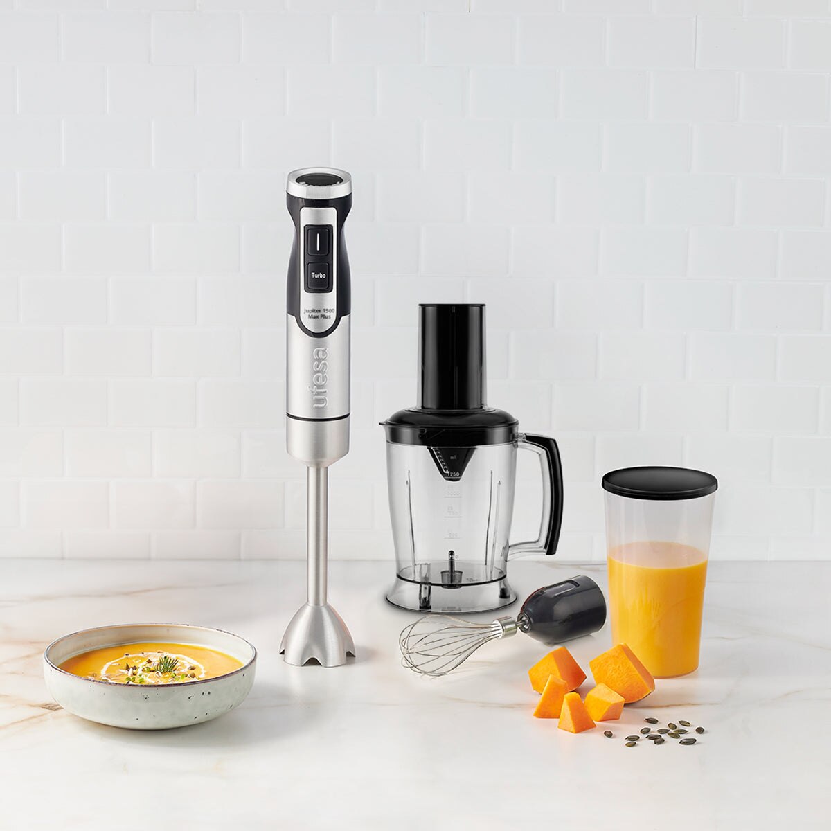 Varinha Mágica Ufesa Jupiter 1500W Max Plus com Acessórios Preto / Prata-2
