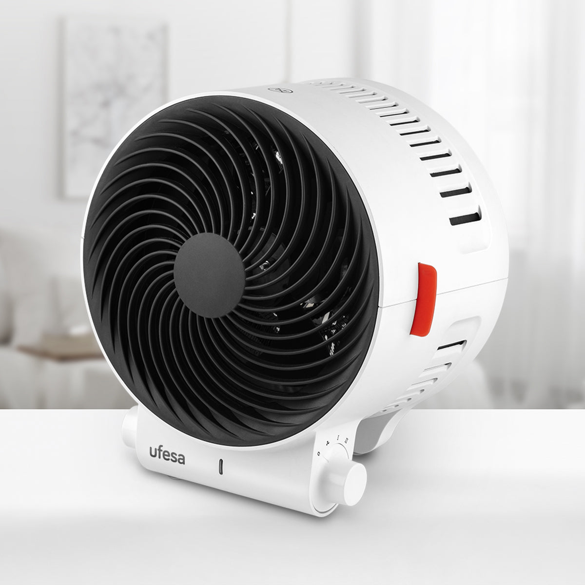 Aquecedor com Ventoinha Ufesa Atlas Branco-2