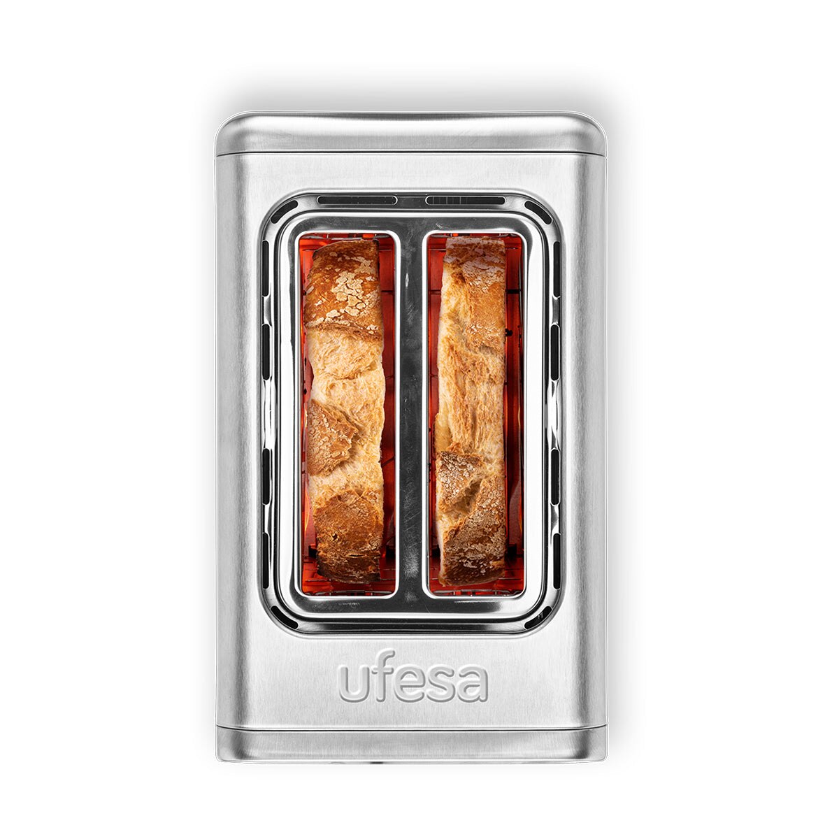 Torradeira digital Ufesa OneTouch Duo de 2 ranhuras 850W Prata-4