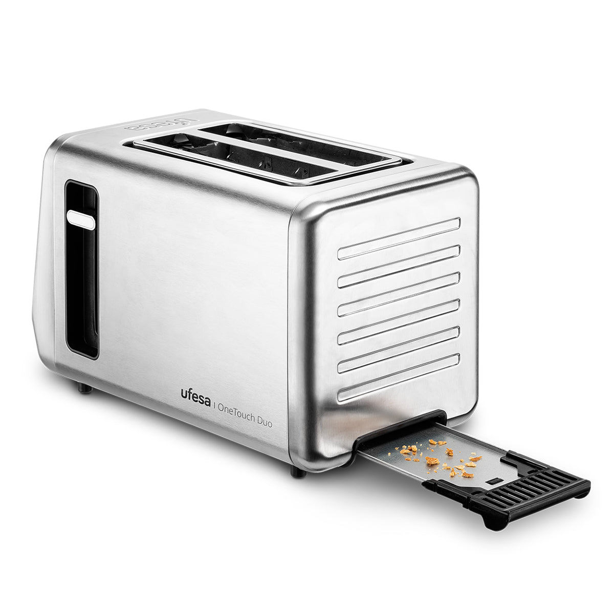 Torradeira digital Ufesa OneTouch Duo de 2 ranhuras 850W Prata-5