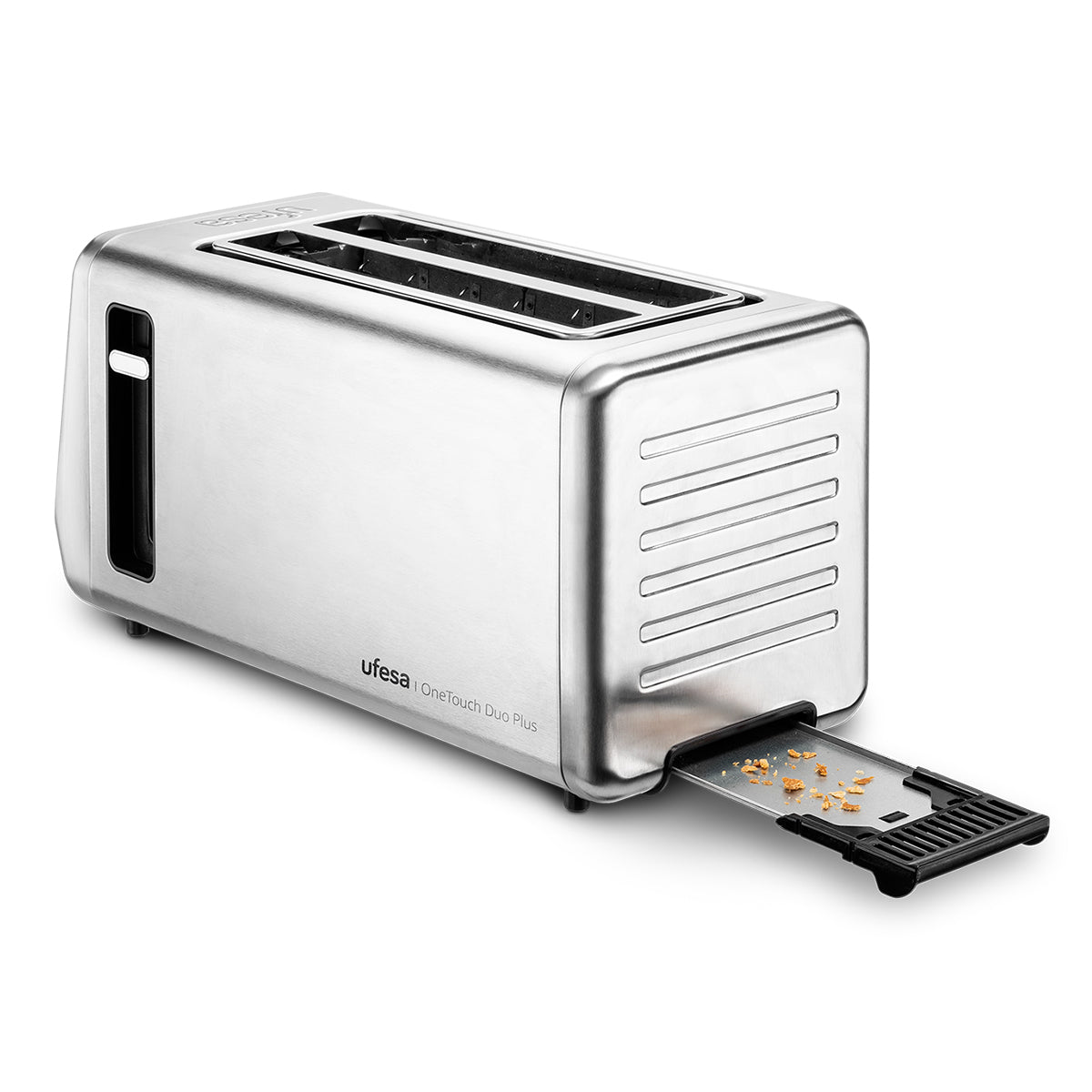Torradeira digital Ufesa OneTouch Duo Plus de 2 ranhuras 1450W Prata-4