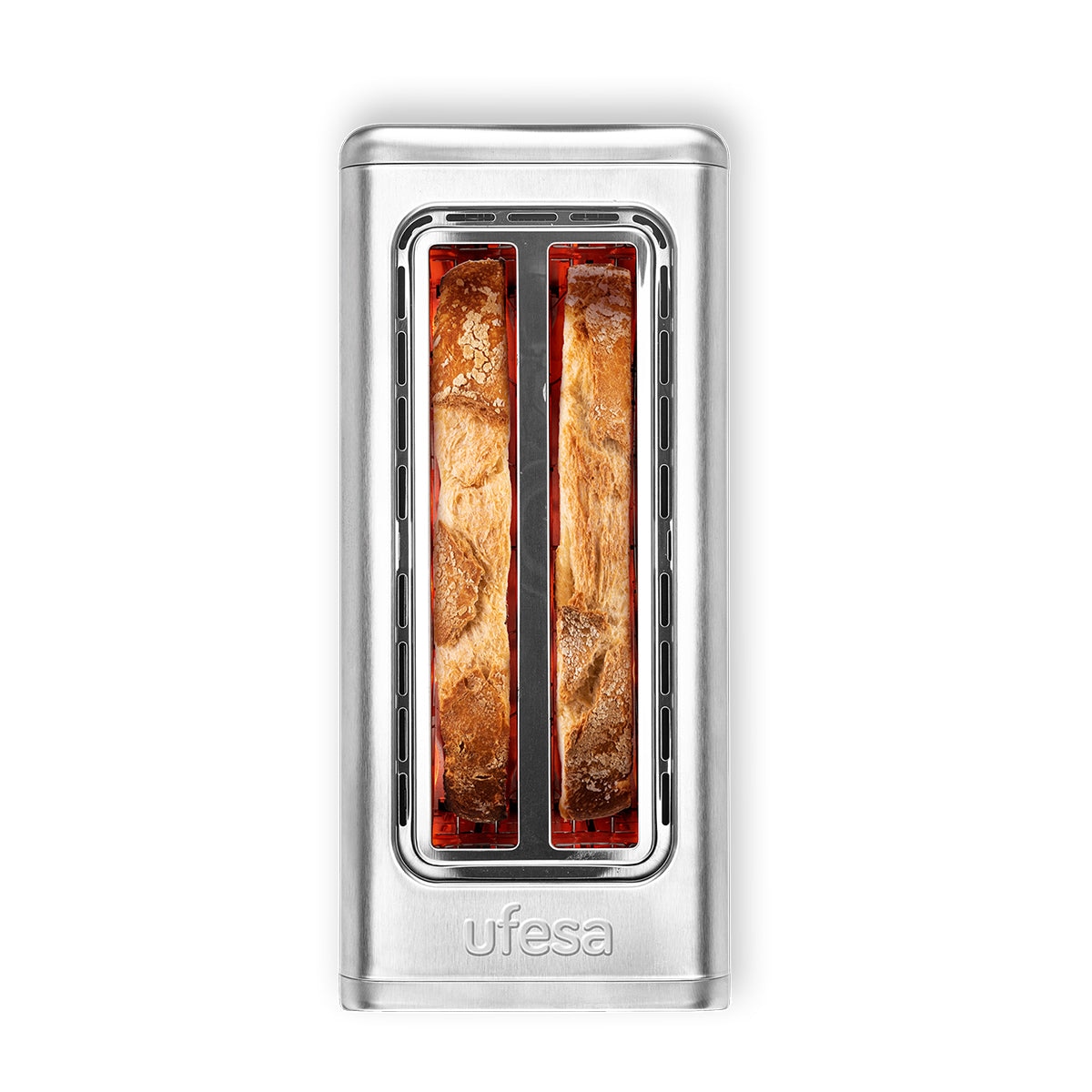 Torradeira digital Ufesa OneTouch Duo Plus de 2 ranhuras 1450W Prata-5