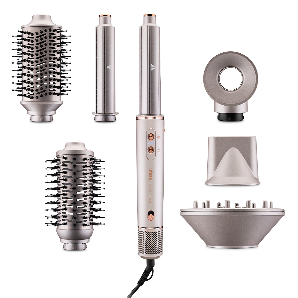 Imagem 0 de Modelador de Cabelo Ufesa Pro Glam Twist