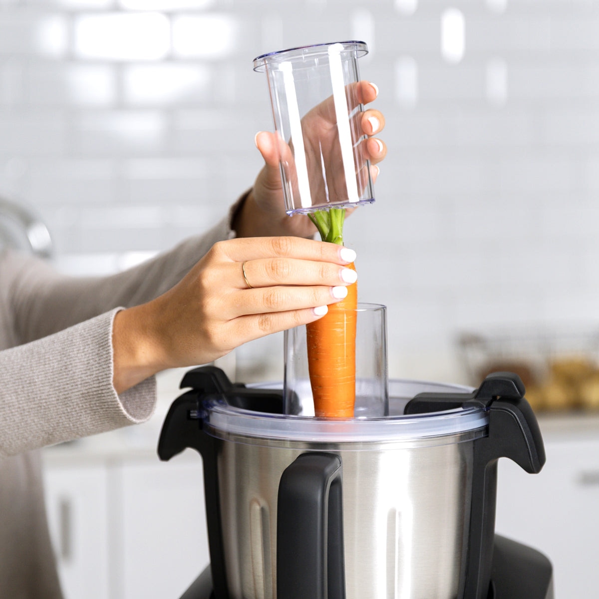 Robot de Cozinha Ufesa multifunções TotalChef RK10 Prata / Preto-5