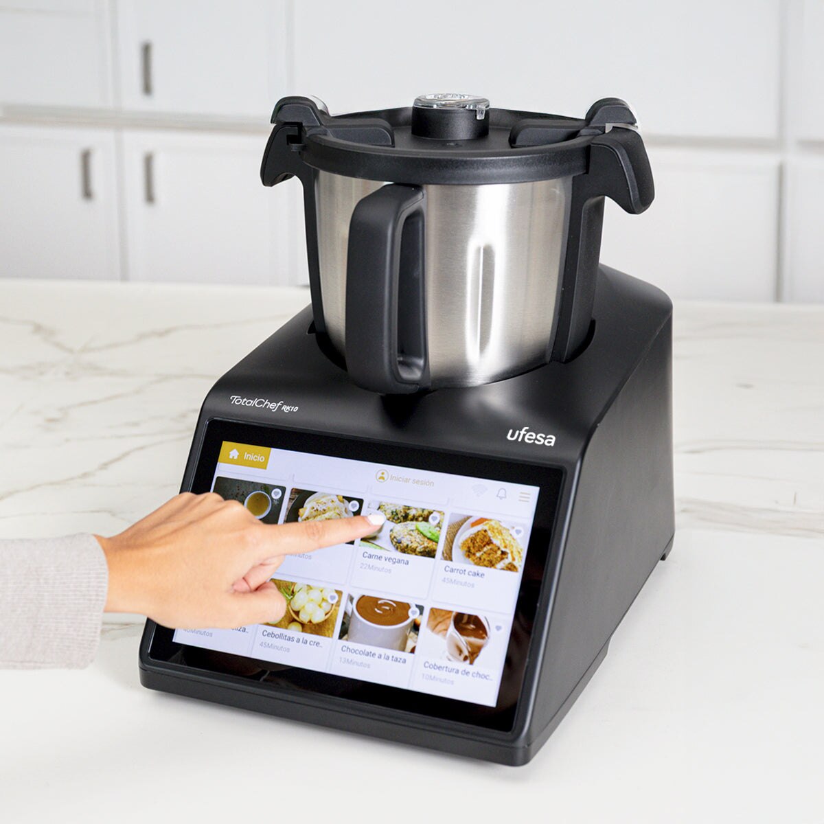 Robot de Cozinha Ufesa multifunções TotalChef RK10 Prata / Preto-7