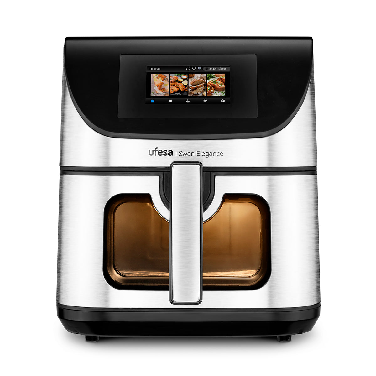 Fritadeira de Ar Quente Ufesa TFT Swan Elegance 7.5L Preto-1