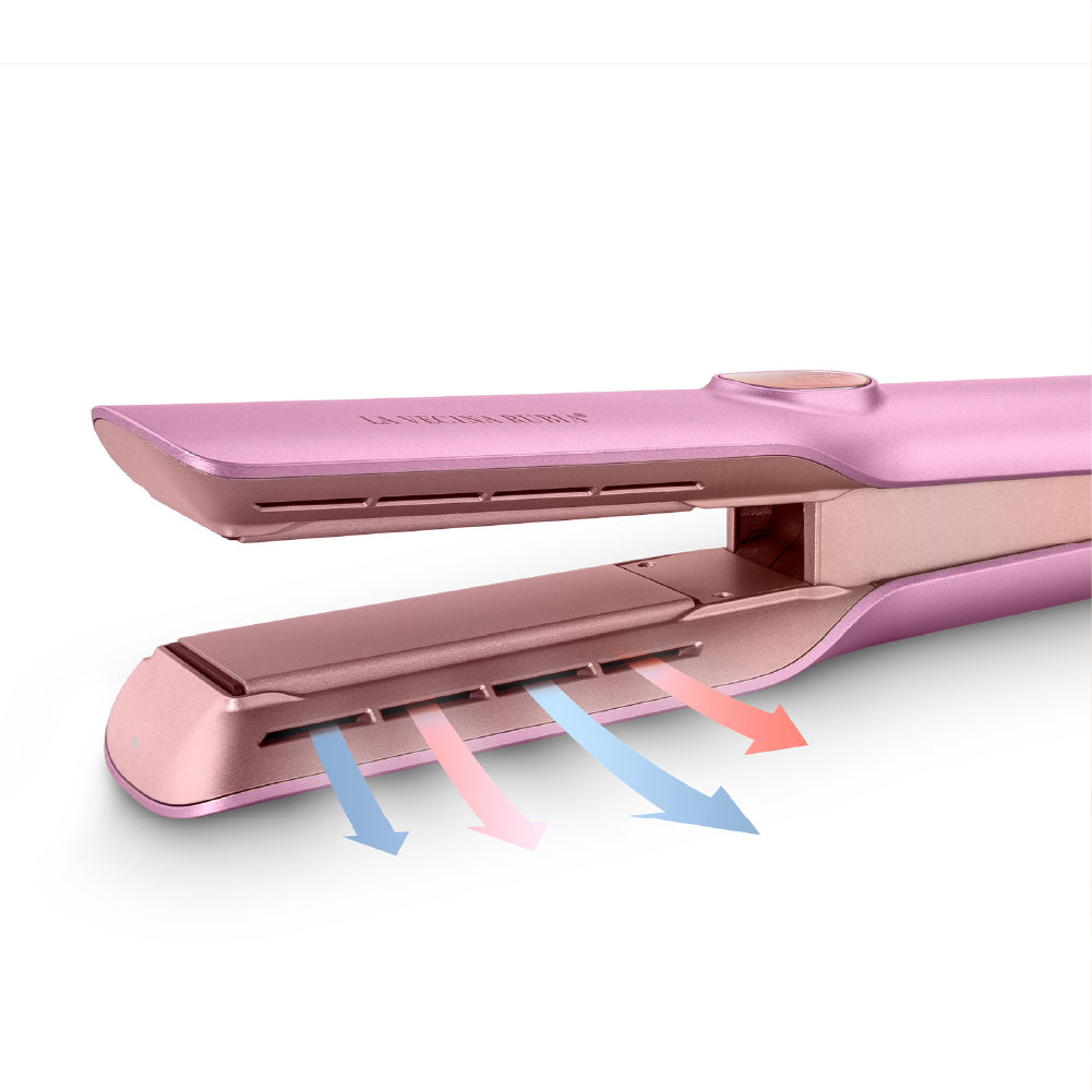 Alisador de cabelo Ufesa La Vecina Rubia Rosa-4